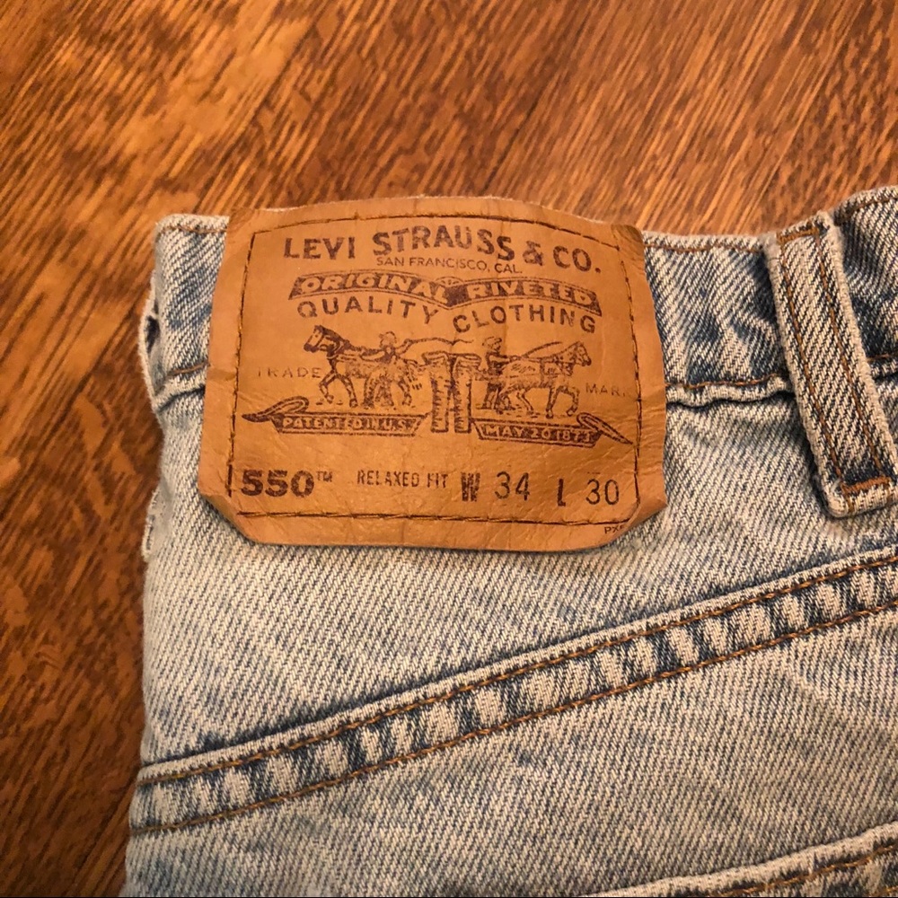 Men’s Vntg Orange Tab 550’s Levi’s - rare!! #9